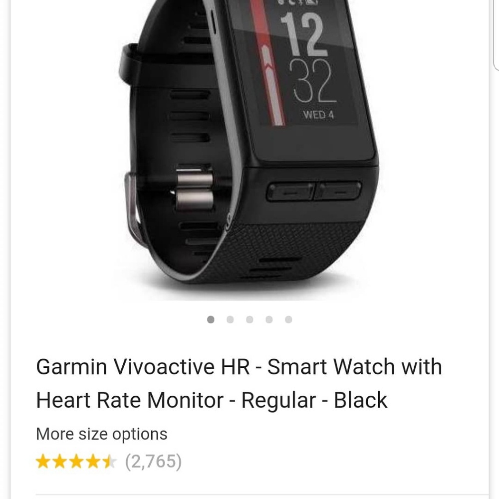 Garmin vivoactive HR smartwatch